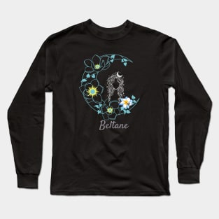 Blessings of Beltane Moon Long Sleeve T-Shirt